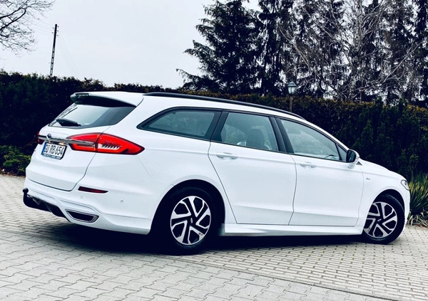 Ford Mondeo cena 72900 przebieg: 169823, rok produkcji 2019 z Rajgród małe 781